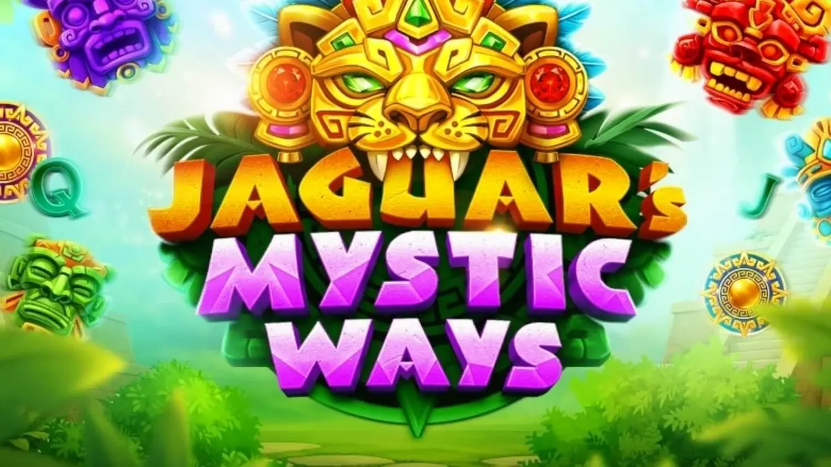 Jaguar’s Mystic Ways স্লট গেমের প্রাচীন জঙ্গল এবং মন্দিরের দৃশ্য